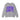 the Champagne & Graffiti "NO COLLEGE PURP" crewneck sweater